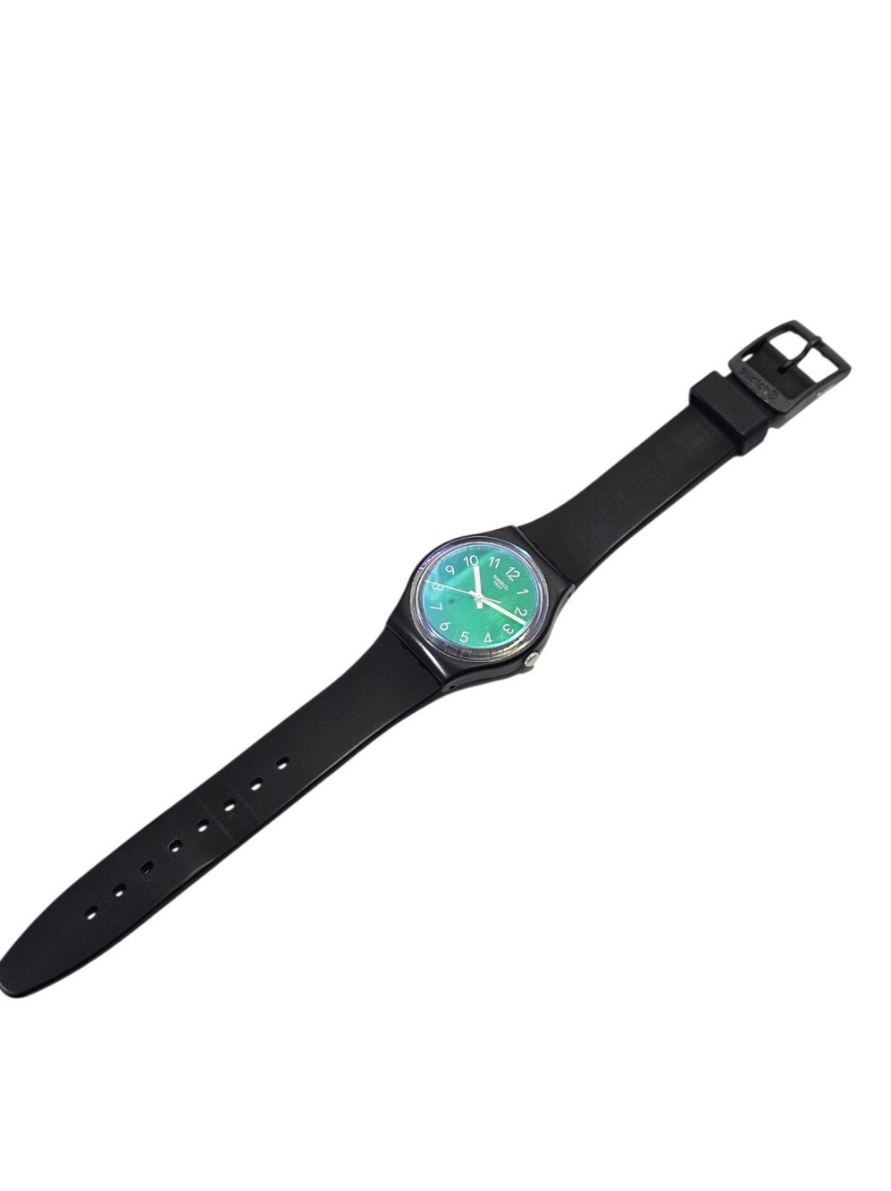 Swatch LA NIGHT GB330 Black Green Watch